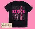 Short Sleeve Black T-Shirt Senior 2026