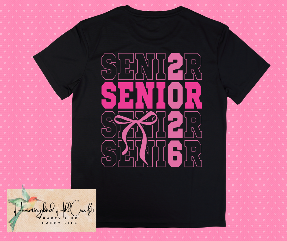 Short Sleeve Black T-Shirt Senior 2026