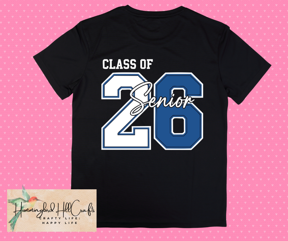 Short Sleeve Black T-Shirt Senior 2026