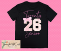 Short Sleeve Black T-Shirt Senior 2026