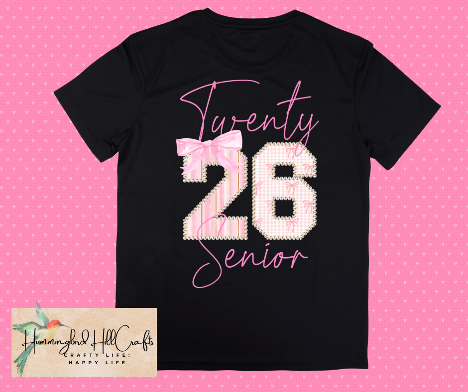 Short Sleeve Black T-Shirt Senior 2026
