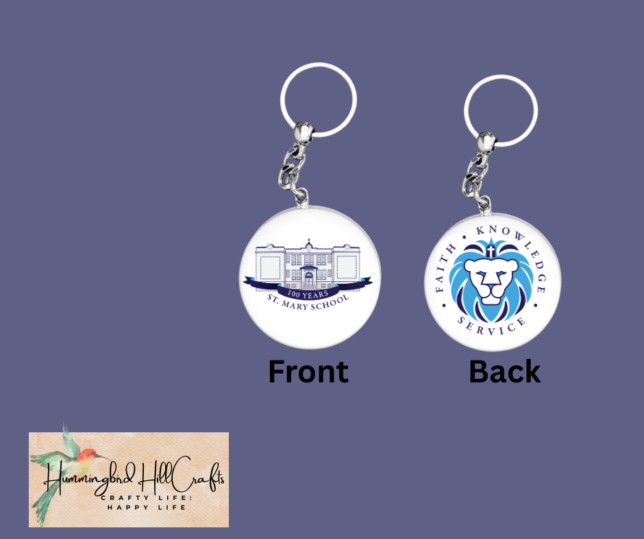 St. Mary's 100th Anniversary Keychain