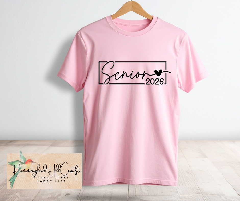 Short Sleeve Pink T-Shirt Senior 2026